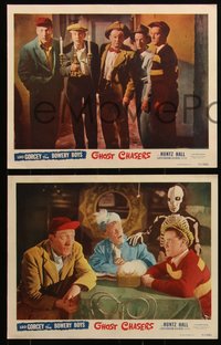 6p0778 GHOST CHASERS 8 LCs 1951 wacky images of Leo Gorcey, Huntz Hall & The Bowery Boys!