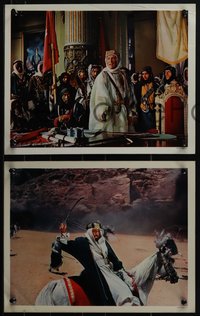 6p0859 LAWRENCE OF ARABIA 5 roadshow LCs 1962 Peter O'Toole, Claude Rains, Jack Hawkins, Anthony Quayle