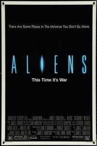 6r0607 ALIENS 1sh 1986 there are some places in the universe you don't go alone, this time it's war!