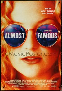 6r0609 ALMOST FAMOUS DS 1sh 2000 Crowe directed, close-up image of super-sexy Kate Hudson!