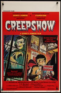 6r0412 CREEPSHOW Belgian 1982 George Romero & Stephen King's tribute to E.C. Comics, Jack Kamen art!