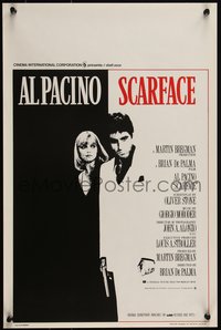 6r0424 SCARFACE Belgian 1983 Al Pacino as Tony Montana, Michelle Pfeiffer!