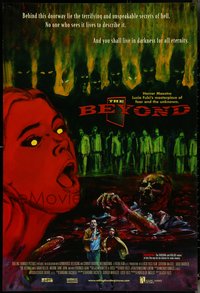 6r0640 BEYOND 1sh R1998 horror maestro Lucio Fulci's horror masterpiece, different Martinez art!