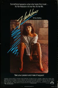 6r0716 FLASHDANCE 1sh 1983 sexy dancer Jennifer Beals, take your passion and make it happen!