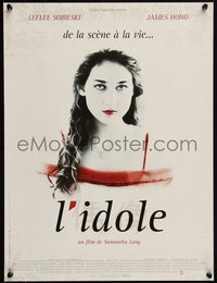 6r0333 IDOL French 16x21 2003 great completely different close-up of sexy Leelee Sobieski!