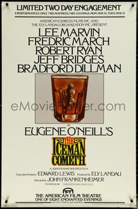 6r0754 ICEMAN COMETH advance 1sh 1973 John Frankenheimer, Lee Marvin & Robert Ryan, November!