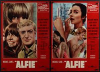 6r0513 ALFIE 11 Italian 19x27 pbustas 1966 British cad Michael Caine loves women, ultra rare!