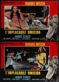 6r0518 FLAREUP 10 Italian 18x27 pbustas 1970 most men want to love sexy Raquel Welch!