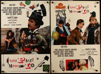 6r0522 KING OF HEARTS 10 Italian 18x27 pbustas 1967 Philippe De Broca's Le Roi de coeur, ultra rare!