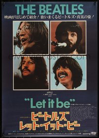 6r0476 LET IT BE Japanese 1970 Beatles, John Lennon, Paul McCartney, Ringo Starr, George Harrison!