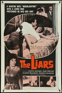 6r0789 LIARS 1sh 1964 Edmond T. Greville's Les Menteurs, Dawn Addams