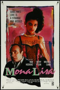 6r0826 MONA LISA 1sh 1986 Neil Jordan, art of Bob Hoskins & sexy Cathy Tyson by Lucinda Cowell!