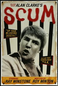 6r0910 SCUM 1sh R2017 directed by Alan Clarke, Ray Winstone, Mick Ford, Julian Firth