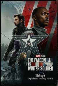 6r0150 FALCON & THE WINTER SOLDIER DS tv poster 2021 Anthony Mackie & Sebastian Stan in title roles!