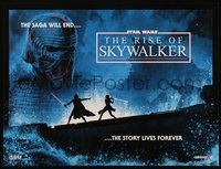 6r0397 RISE OF SKYWALKER 13x18 special poster 2019 Star Wars, Kylo battles Rey, ultra rare!
