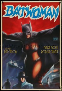 6r0117 BATWOMAN Turkish R1980s Maura Monti, great art of sexy superhero by Huseyin!