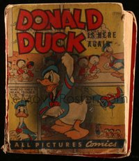 6s0576 DONALD DUCK Better Little Book 1944 he's Here Again and he's mad as usual!