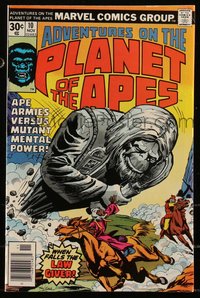 6s0305 ADVENTURES ON THE PLANET OF THE APES #10 comic book November 1976 Alfredo Alcala cover art!