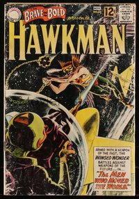 6s0337 BRAVE & THE BOLD #44 comic book November 1962 great Hawkman cover by Joe Kubert, Gardner Fox