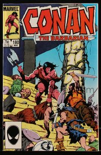 6s0279 CONAN THE BARBARIAN #180 comic book March 1986 John Buscema cover art, Bob Camp, Imhotep!