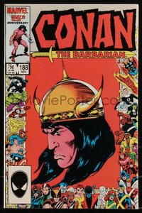 6s0283 CONAN THE BARBARIAN #188 comic book November 1986 art by John Buscema, Ernie Chan!