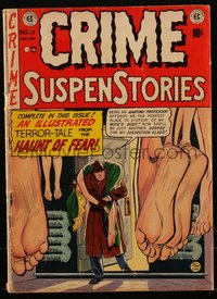 6s0157 CRIME SUSPENSTORIES #11 comic book June 1952 art by Johnny Craig, Jack Davis, Kamen, Ingels!