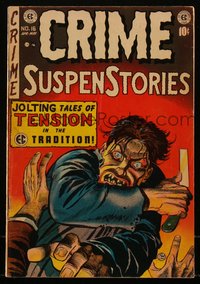 6s0162 CRIME SUSPENSTORIES #16 comic book Apr 1953 art by Craig, Orlando, Williamson, Torres, Kamen