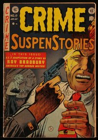 6s0163 CRIME SUSPENSTORIES #17 comic book June 1953 Ray Bradbury, art by Craig, Williamson, Frazetta