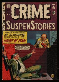 6s0149 CRIME SUSPENSTORIES #3 comic book Feb 1951 art by Craig, Harvey Kurtzman, Ingels, Wally Wood