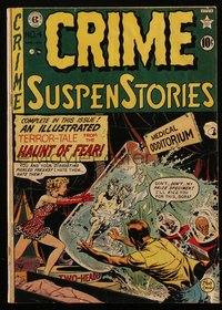 6s0150 CRIME SUSPENSTORIES #4 comic book April 1951 art by Johnny Craig, Jack Davis, Kamen, Ingels!