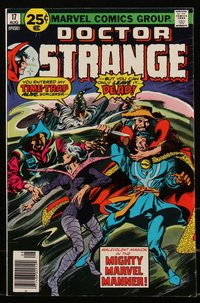 6s0248 DOCTOR STRANGE #17 comic book August 1976 cover art by Gene Colan & Tom Palmer, Mandarin!