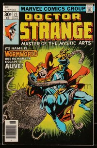 6s0254 DOCTOR STRANGE #23 comic book June 1977 cover art by Gene Colan & Tom Palmer, Marv Wolfman!