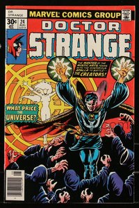 6s0255 DOCTOR STRANGE #24 comic book August 1977 cover art by Al Milgrom, Rudy Nebres, Quadriverse!