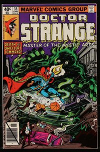6s0266 DOCTOR STRANGE #35 comic book June 1979 art by Gene Colan & Bob Wiacek, The Dweller!