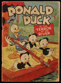 6s0435 FOUR COLOR COMICS #108 comic book May 1946 Walt Disney's Donald Duck in The Terror of the River!