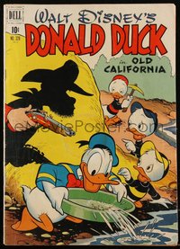 6s0454 FOUR COLOR COMICS #328 comic book May 1951 Walt Disney's Disney's Donald Duck in Old California!