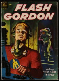 6s0459 FOUR COLOR COMICS #424 comic book September 1952 Flash Gordon in Test Flight in Space!
