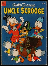 6s0463 FOUR COLOR COMICS #495 comic book September 1953 Walt Disney's Uncle Scrooge, Carl Barks art!
