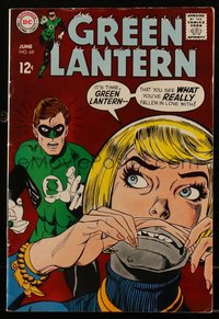 6s0346 GREEN LANTERN #69 comic book June 1969 great cover art by Gil Kane & Wally Wood