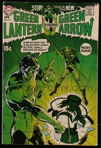 6s0347 GREEN LANTERN #76 comic book April 1970 great art by Neal Adams of him teamed w/ Green Arrow!