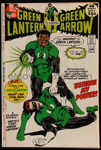 6s0356 GREEN LANTERN #87 comic book January 1972 Neal Adams art of first black Green Lantern!