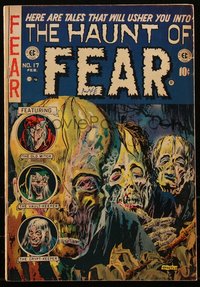 6s0071 HAUNT OF FEAR #17 comic book 1953 Graham Ingels classic Horror we? How's bayou?, Ray Bradbury