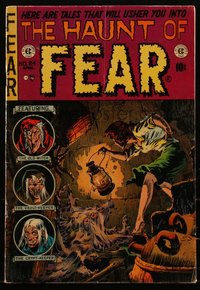 6s0078 HAUNT OF FEAR #24 comic book March 1954 Graham Ingels cover, Jack Davis, George Evans, Kamen