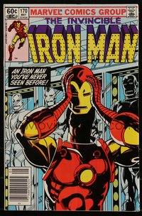 6s0288 IRON MAN #170 comic book May 1983 cover art by Luke McDonnell & Steve Mitchell, Denny O'Neil!