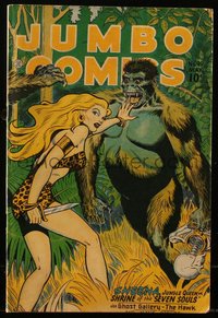 6s0408 JUMBO COMICS #99 comic book May 1947 Golden Age Sheena, much art by Jack Kamen, + Matt Baker!