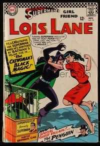 6s0340 LOIS LANE #70 comic book Nov 1966 1st Silver Age Catwoman cover art by Kurt Schaffenberger!