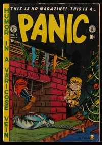 6s0179 PANIC #1 comic book March 1954 art by Al Feldstein, Jack Davis, Bill Elder, Joe Orlando!