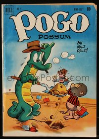 6s0419 POGO POSSUM #5 comic book July 1951 great art with Albert the Alligator by Walt Kelly!