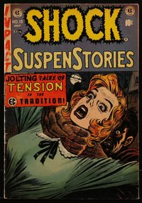 6s0144 SHOCK SUSPENSTORIES #15 comic book June 1954 Jack Kamen cover, Reed Crandall, Wood, Kamen