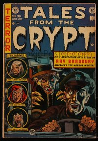6s0019 TALES FROM THE CRYPT #36 comic book June 1953 Ray Bradbury, art by Davis, Evans, Kamen, Ingels